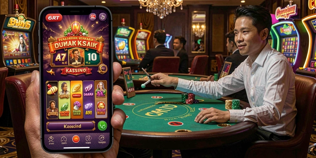Screenshot utama 6RT menampilkan gameplay kasino yang mengasyikkan.