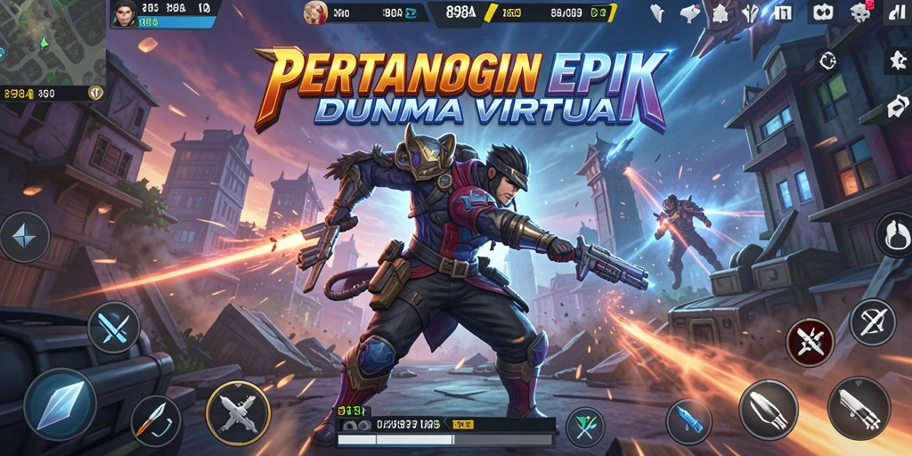 Screenshot dari gameplay intense dalam game Fighting 898A.