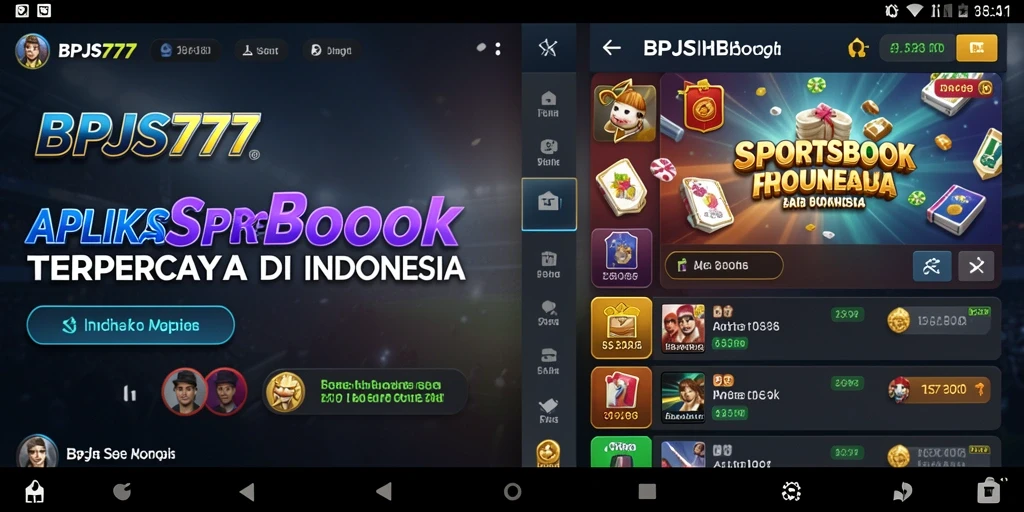Tampilan menarik dari gameplay Sportsbook BPJS777.