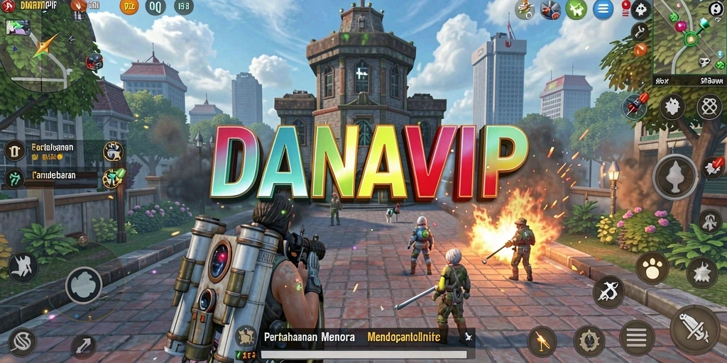 Gameplay seru dalam pertahanan menara yang mendebarkan.