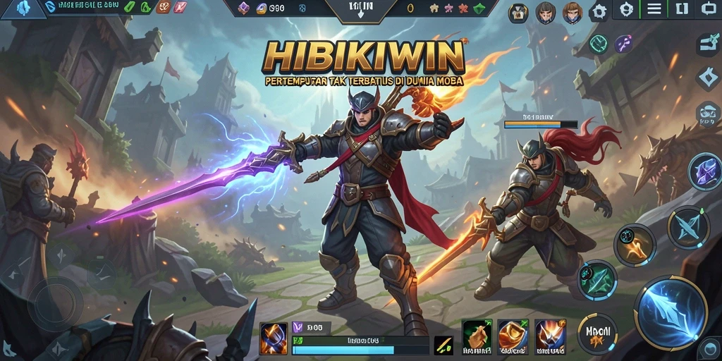 Tangkap momen pertempuran epik di HIBIKIWIN dengan grafik memukau.