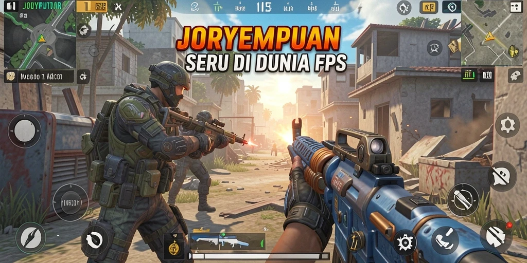 Gameplay intens dan menegangkan dalam JOYPUTAR.