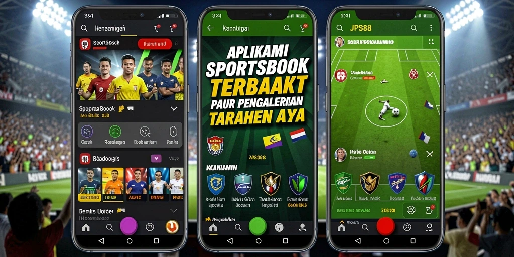 Tampilan antarmuka JPS88 yang menarik untuk taruhan olahraga.