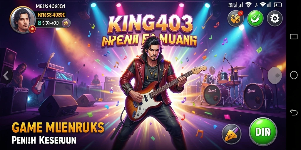 Tampilan gameplay KING403 yang seru dan dinamis saat beraksi.