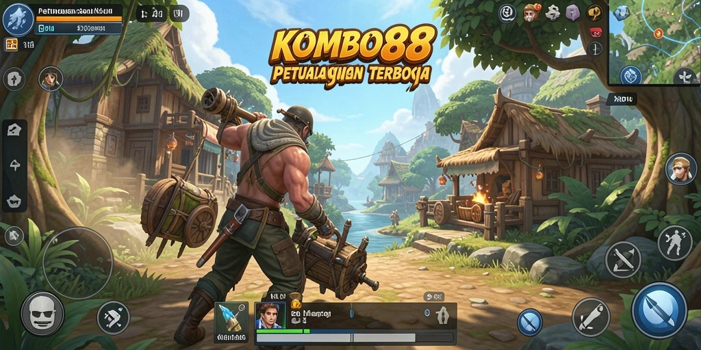 Gameplay menarik KOMBO88 dalam dunia terbuka yang luas.