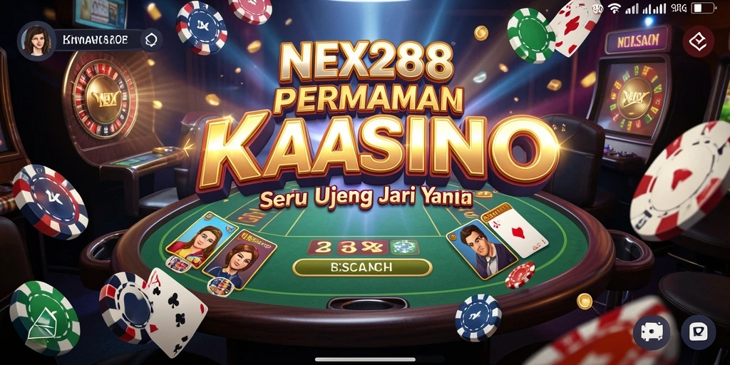 Tampilan gameplay kasino NEX288 yang menarik dan interaktif.