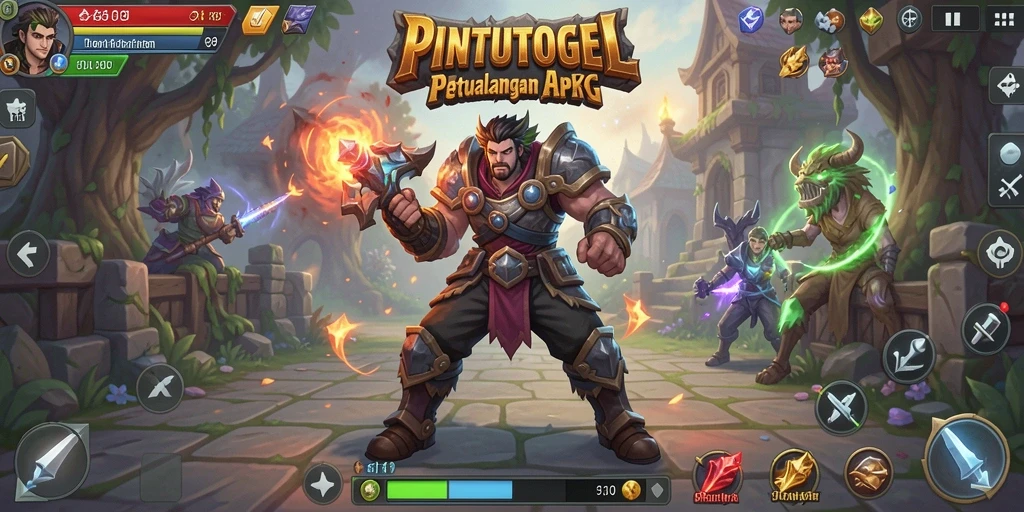 Tampilan gameplay PINTUTOGEL yang menarik dan dinamis.