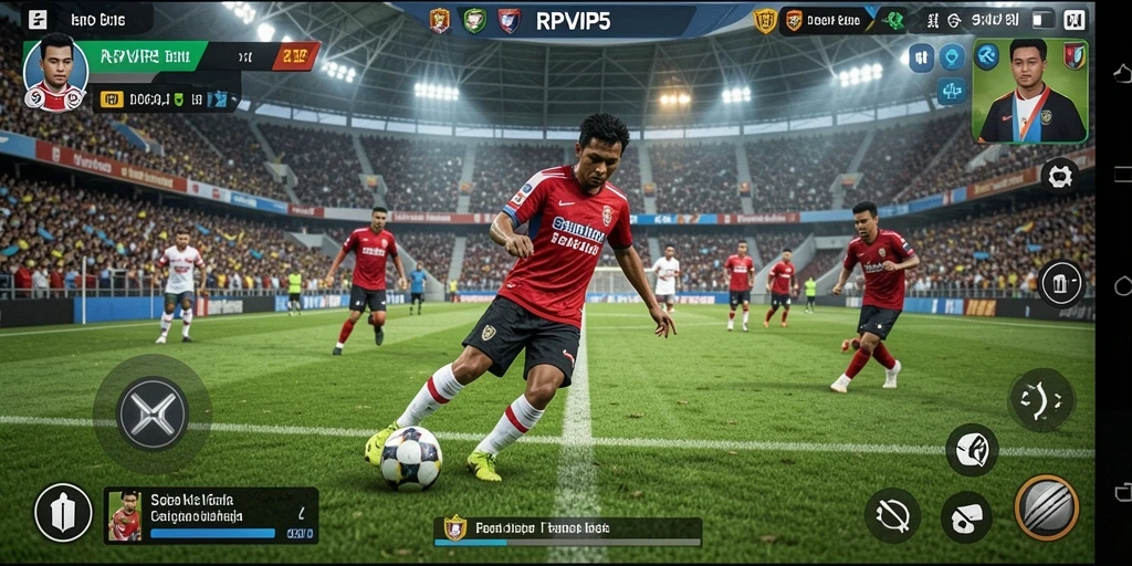 Momen seru dalam permainan sepak bola RPVIP5.