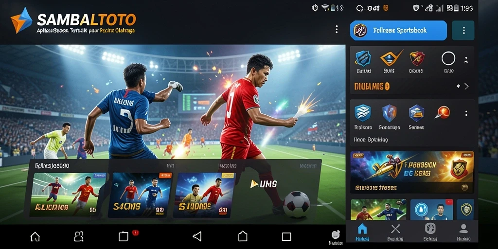 Screenshot inti SAMBALTOTO yang menunjukkan pengalaman taruhan olahraga yang menarik.