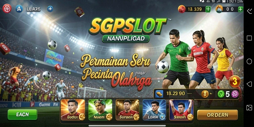 Tampilan gameplay SGPSLOT yang menarik dan mengasyikkan.