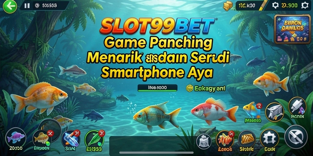 Screenshot gameplay SLOT99BET menampilkan aksi memancing yang mendebarkan.